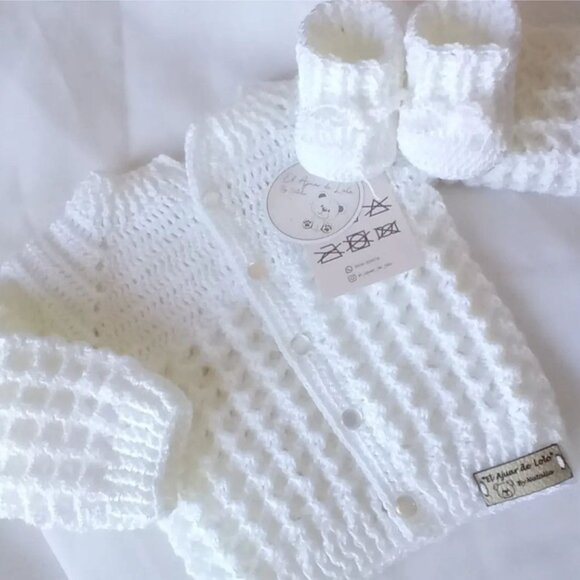 BABY crochet set - Picture 3 of 4